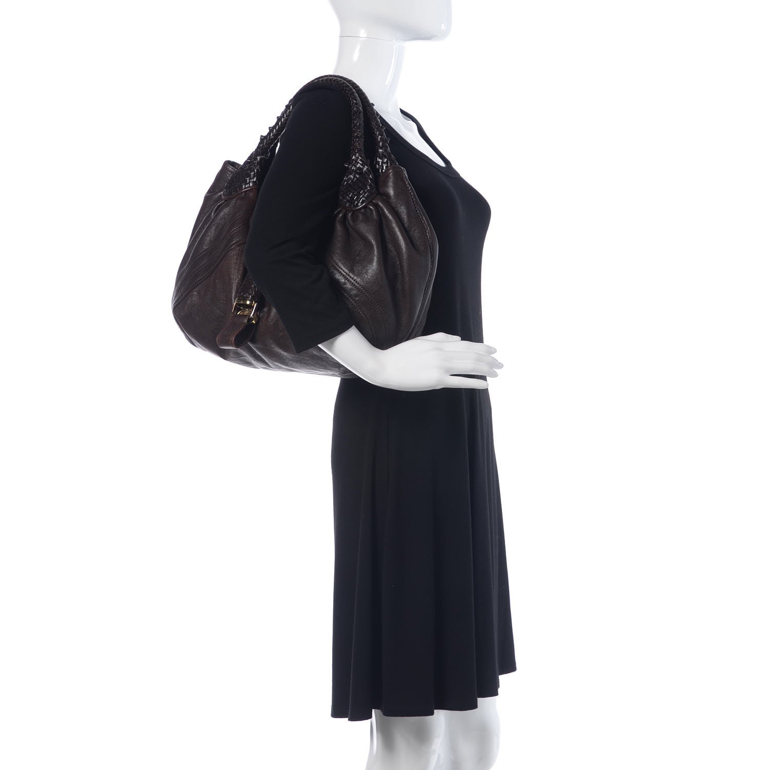 Fendi Nappa Nuvolata Spy Cognac 2 of 13