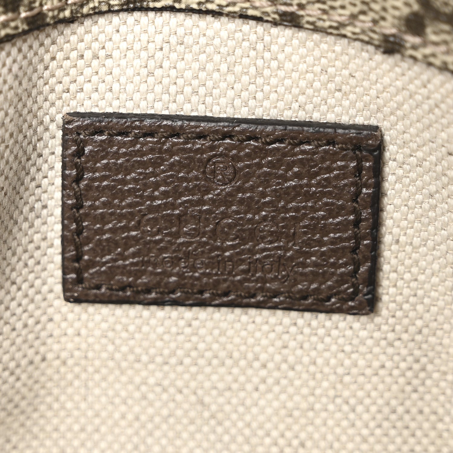 Gucci GG Supreme Monogram Neo Vintage Web Belt Bag Brown 6 of 10