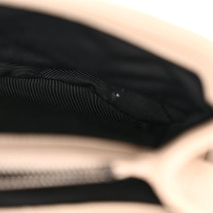 Saint Laurent Sheepskin Matelasse Chevron Monogram Medium College Bag Dark Beige 13 of 16