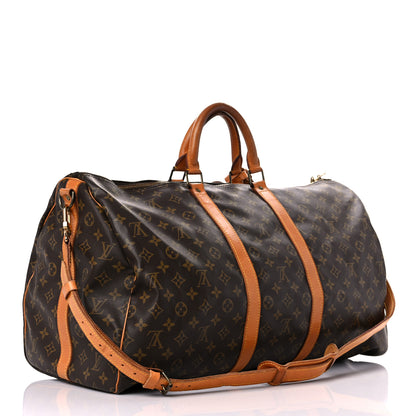 Louis Vuitton Monogram Keepall Bandouliere 55 3 of 24