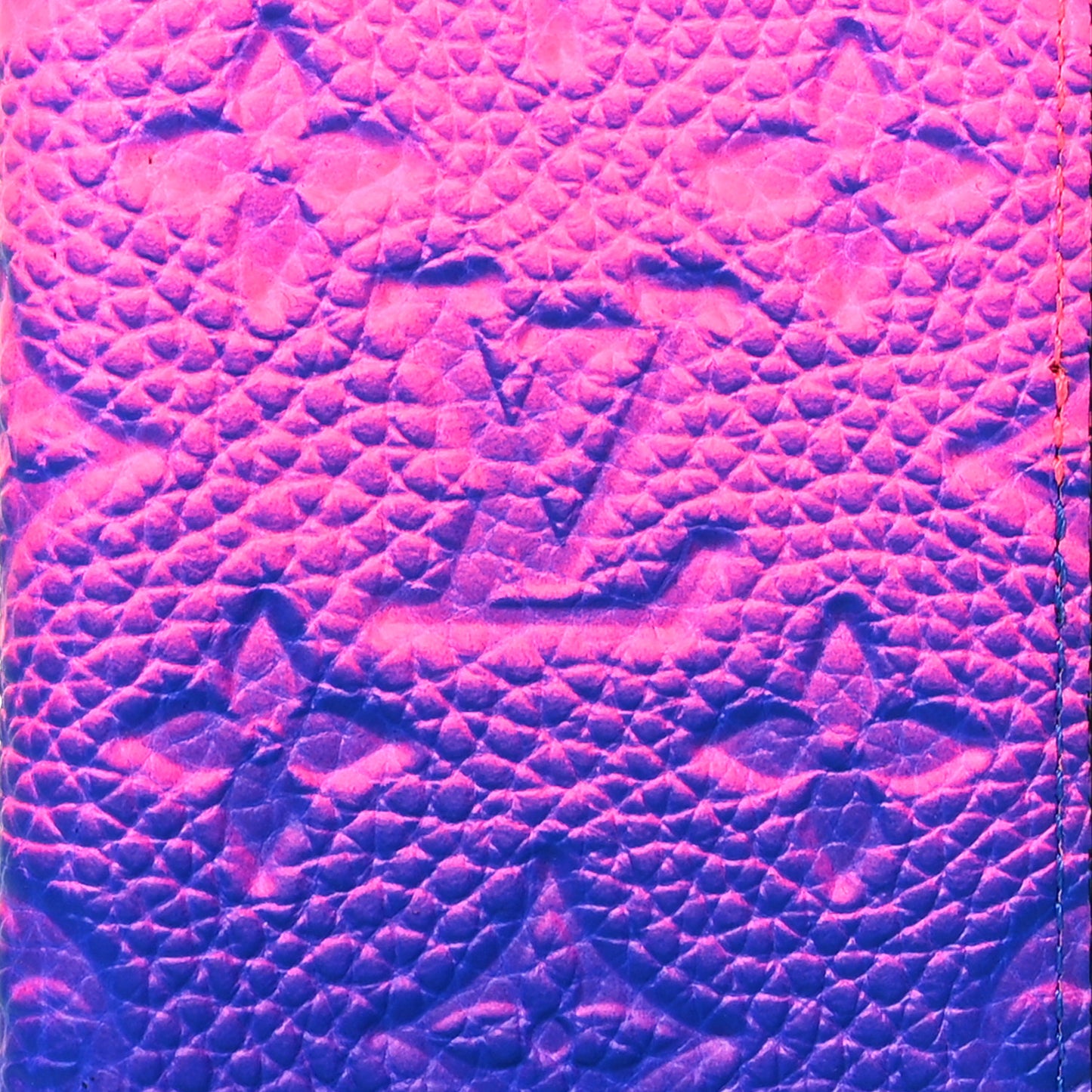 Taurillon Illusion Pocket Organizer Bleu Rose