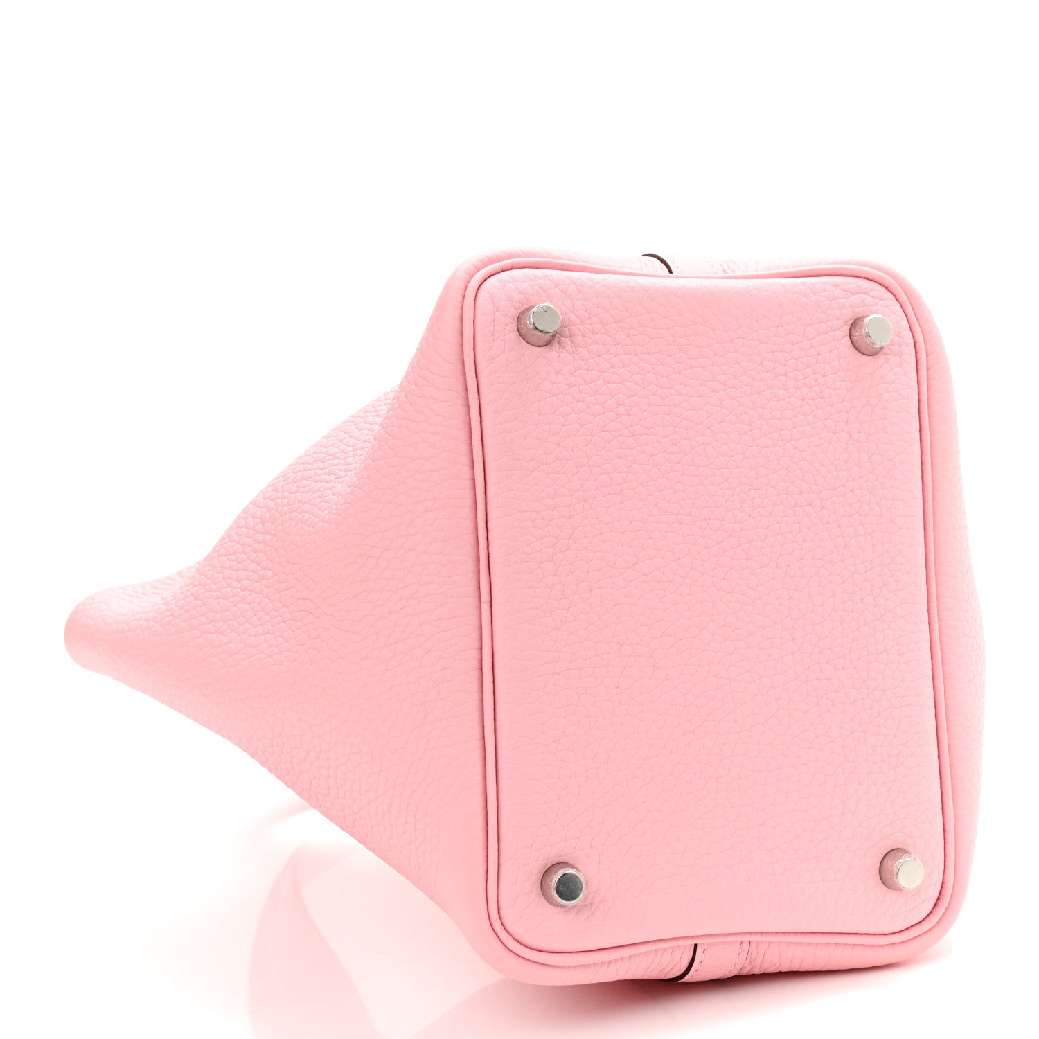Hermes Taurillon Clemence Picotin Lock 18 PM Rose Sakura 4 of 9
