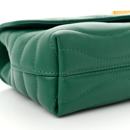 Louis Vuitton Calfskin New Wave Chain Bag MM NM Emerald 9 of 11