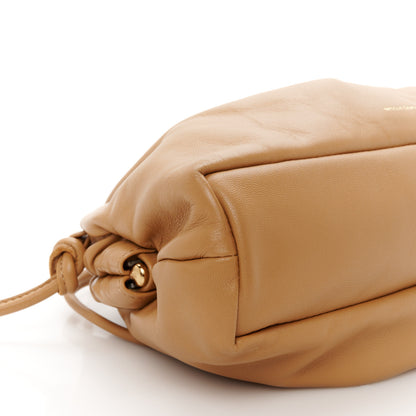 Mansur Gavriel Lambskin Cloud Mini Clutch Caramel 10 of 10