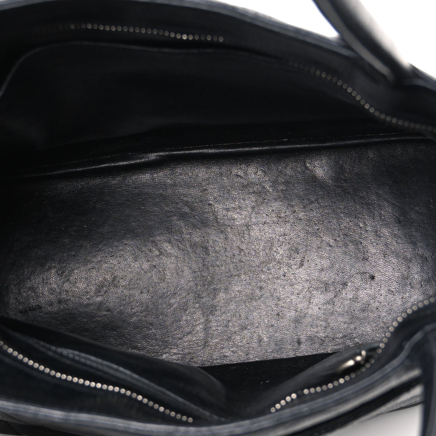 Caviar Quilted Medallion Tote Black