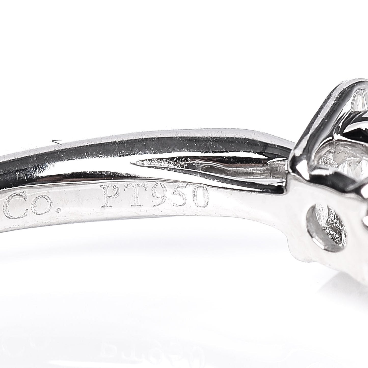 Platinum Diamond .53ct Harmony Engagement Ring 49 4.75