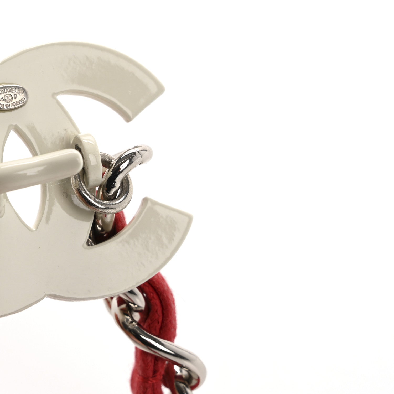 Chanel Camellia Chain Belt Red 5 of 6