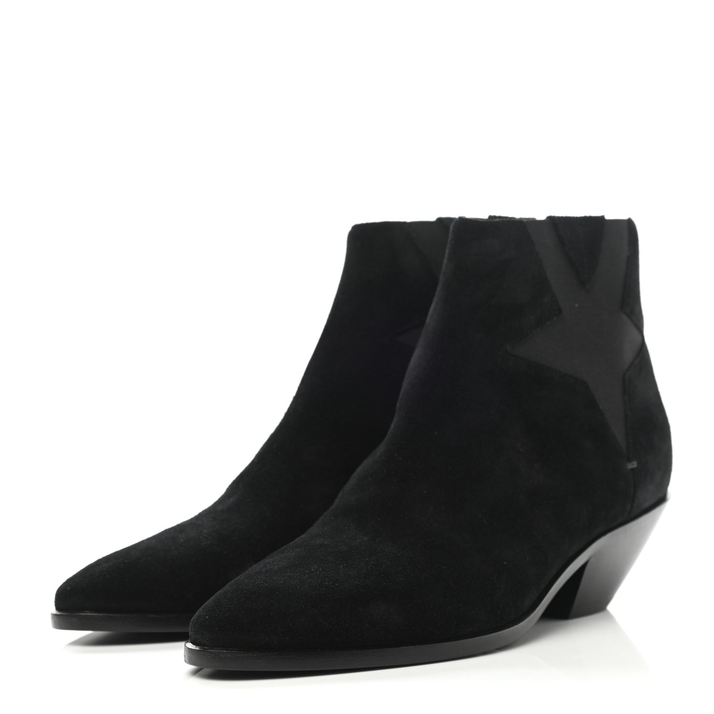 Suede West 45 Chelsea Boots 37 Black