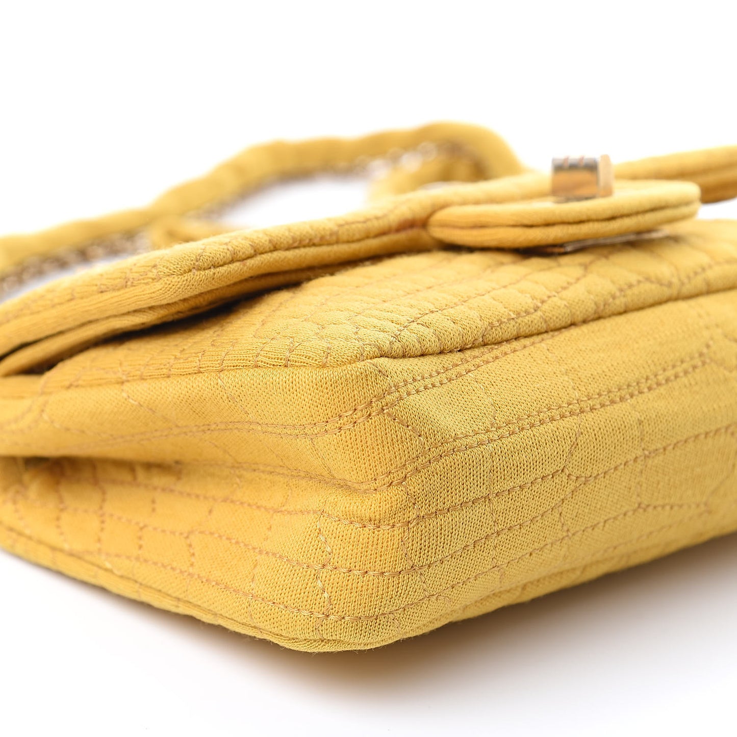 Jersey Crocodile Reissue Flap Yellow