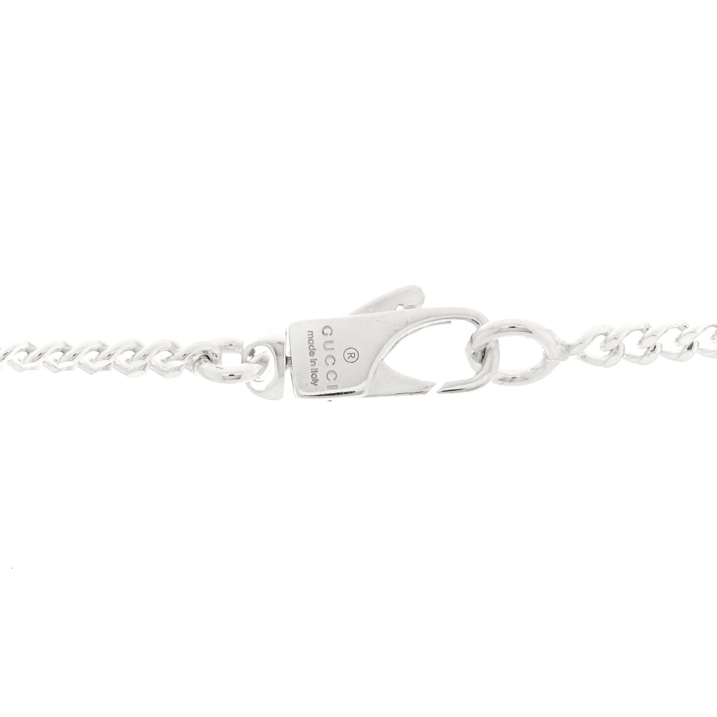 Sterling Silver Signature Tag Pendant Necklace