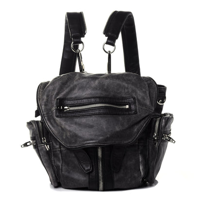 Alexander Wang Calfskin Mini Marti Backpack Washed Grey 1 of 11