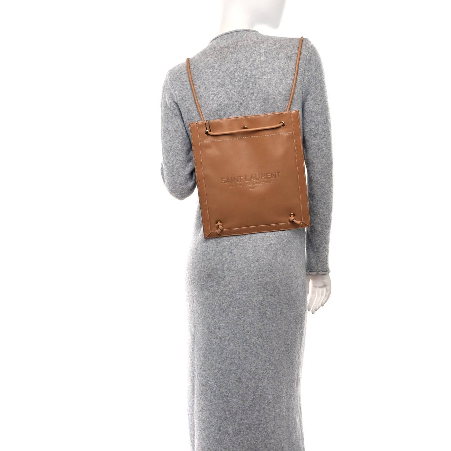 Calfskin Backpack Vintage Brown