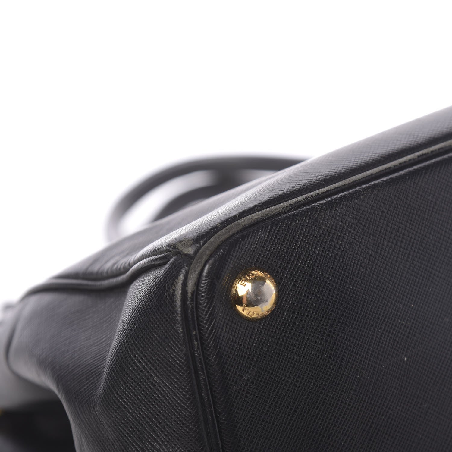 Prada Saffiano Medium Galleria Double Zip Tote Black 10 of 15