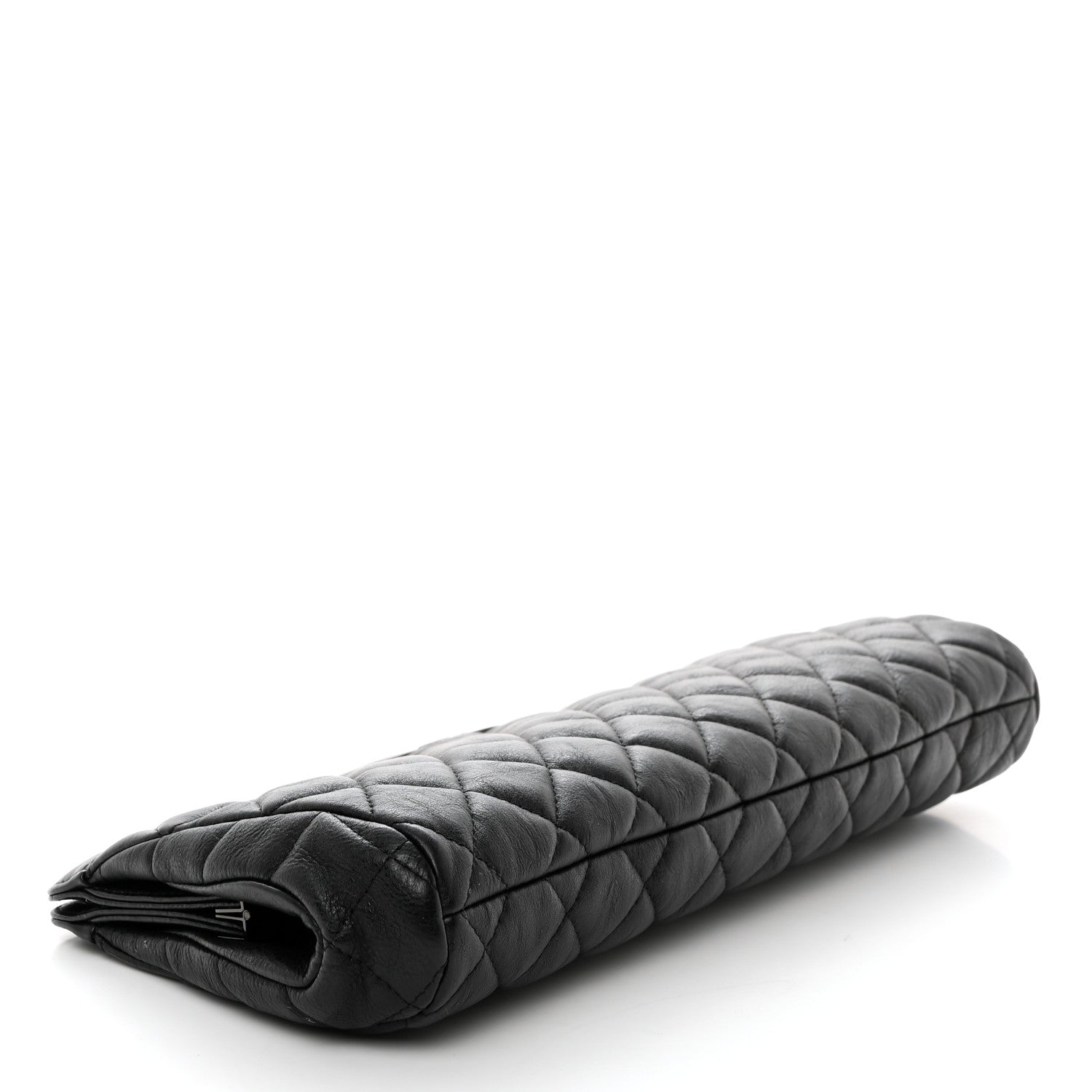 Chanel Lambskin Quilted Clutch Black 4 of 8