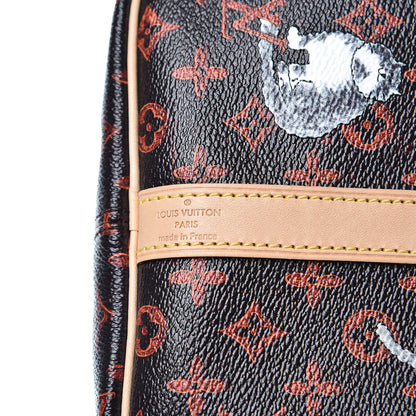Louis Vuitton Catogram Speedy Bandouliere 30 Marron 7 of 8