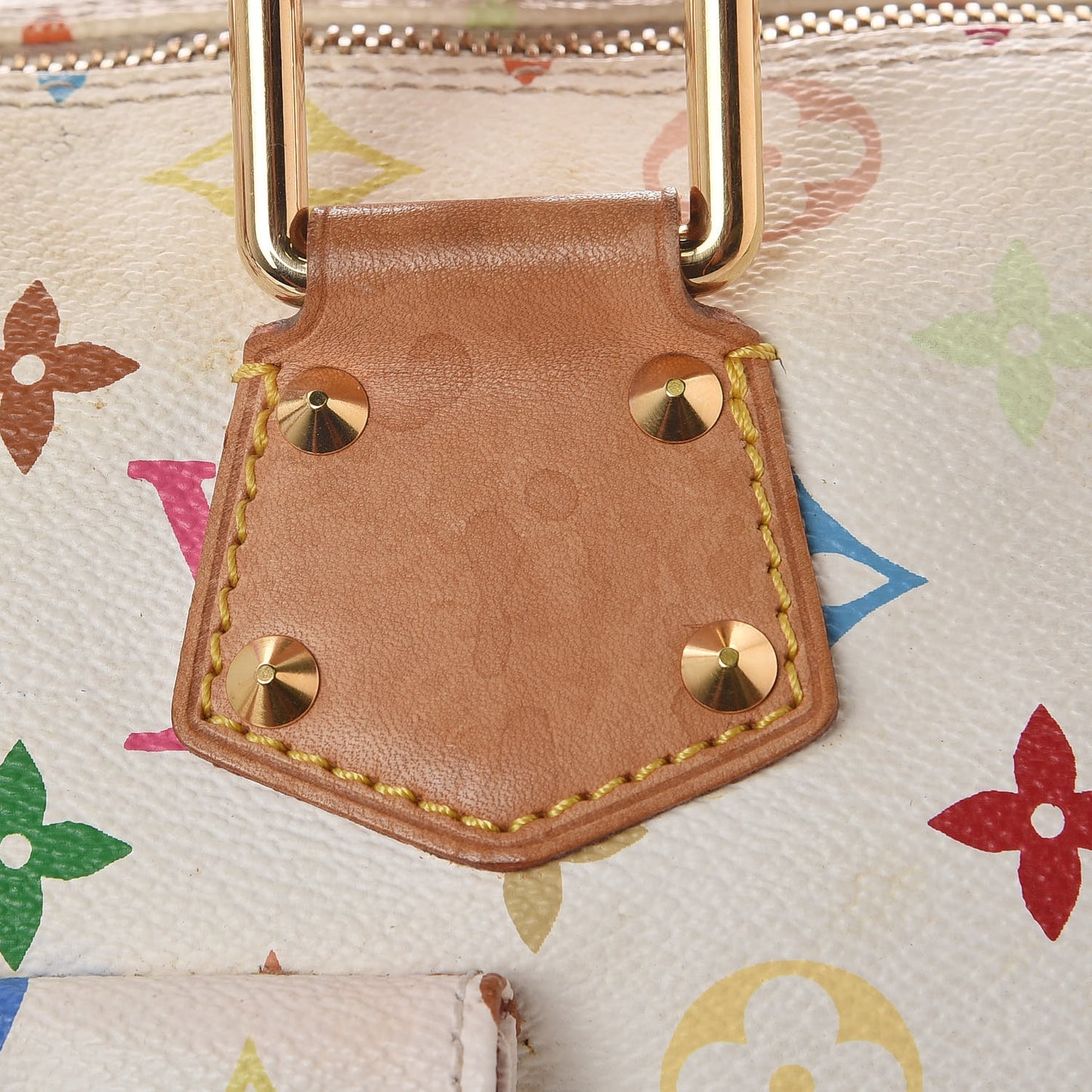 Monogram Multicolor Speedy 30 White
