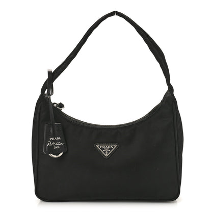 Prada Tessuto Nylon Mini Re-Edition 2000 Bag Black 1 of 9