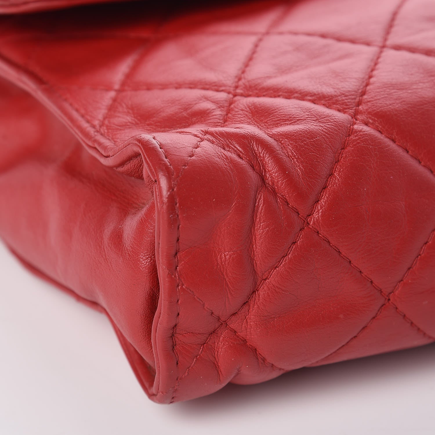 Chanel Lambskin Quilted Flap Red 15 of 16