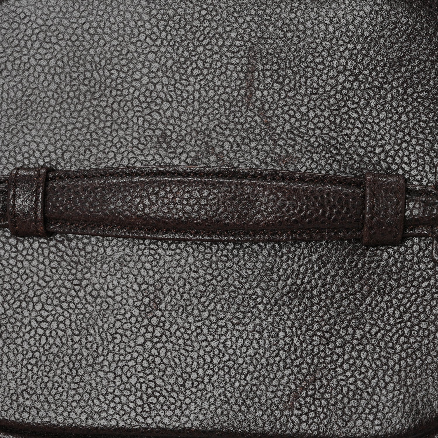 Chanel Caviar Vanity Cosmetic Case Brown 9 of 11