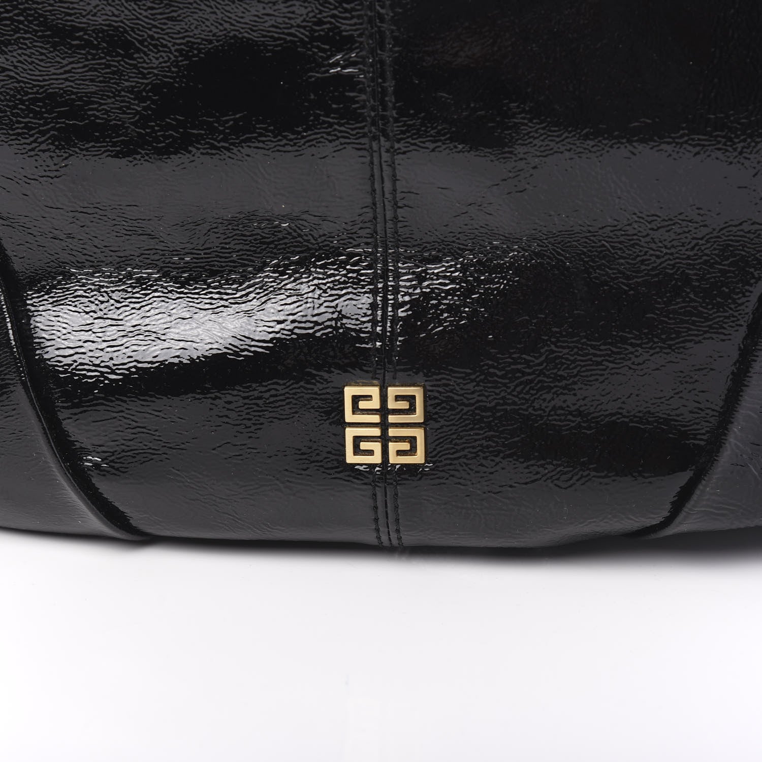 Givenchy Crinkled Patent Hobo Black 9 of 9