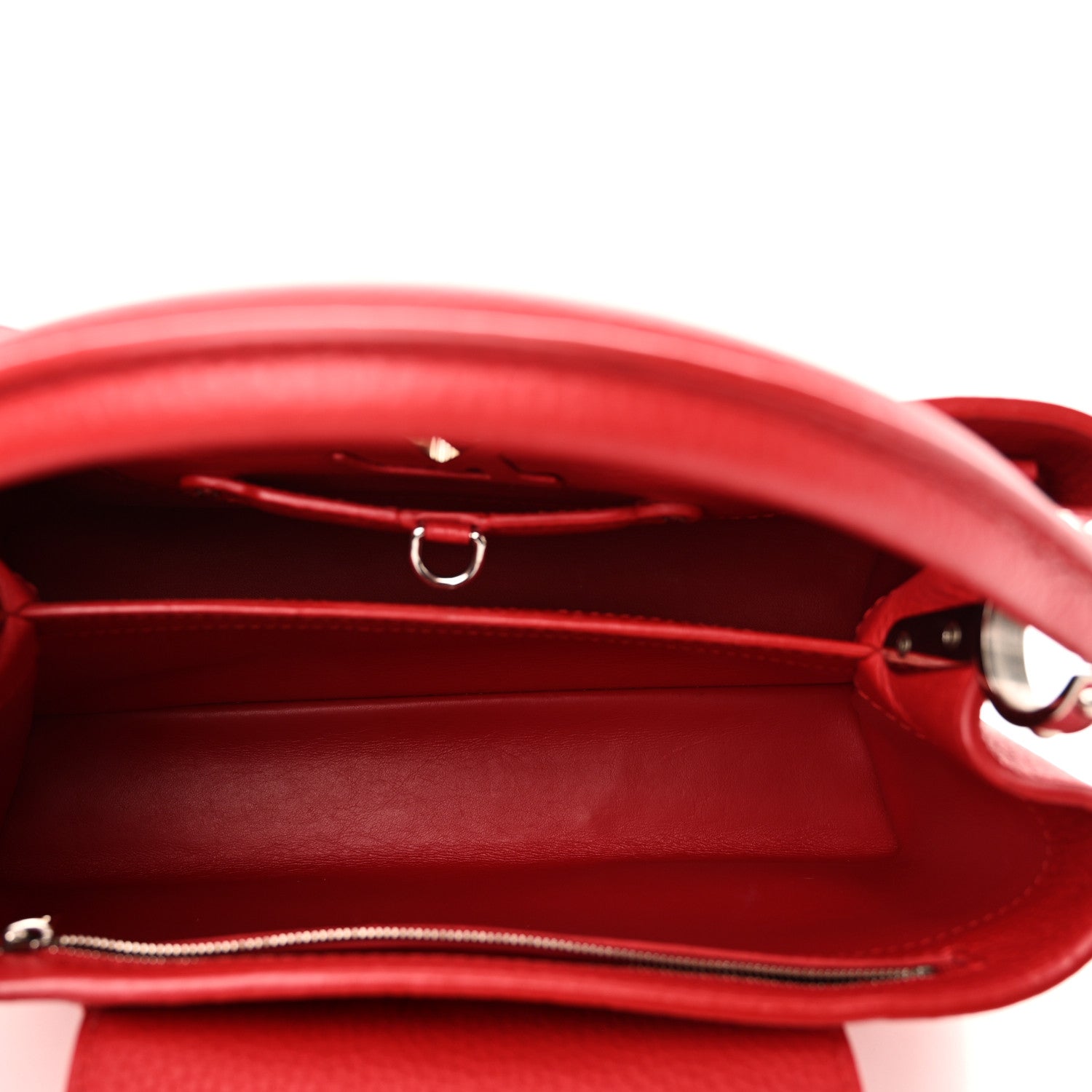 Louis Vuitton Taurillon Capucines PM Rubis 5 of 9