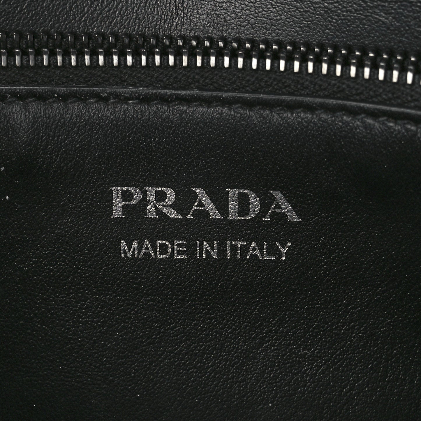 Nappa Impunture Small Diagramme Crossbody Bag Black