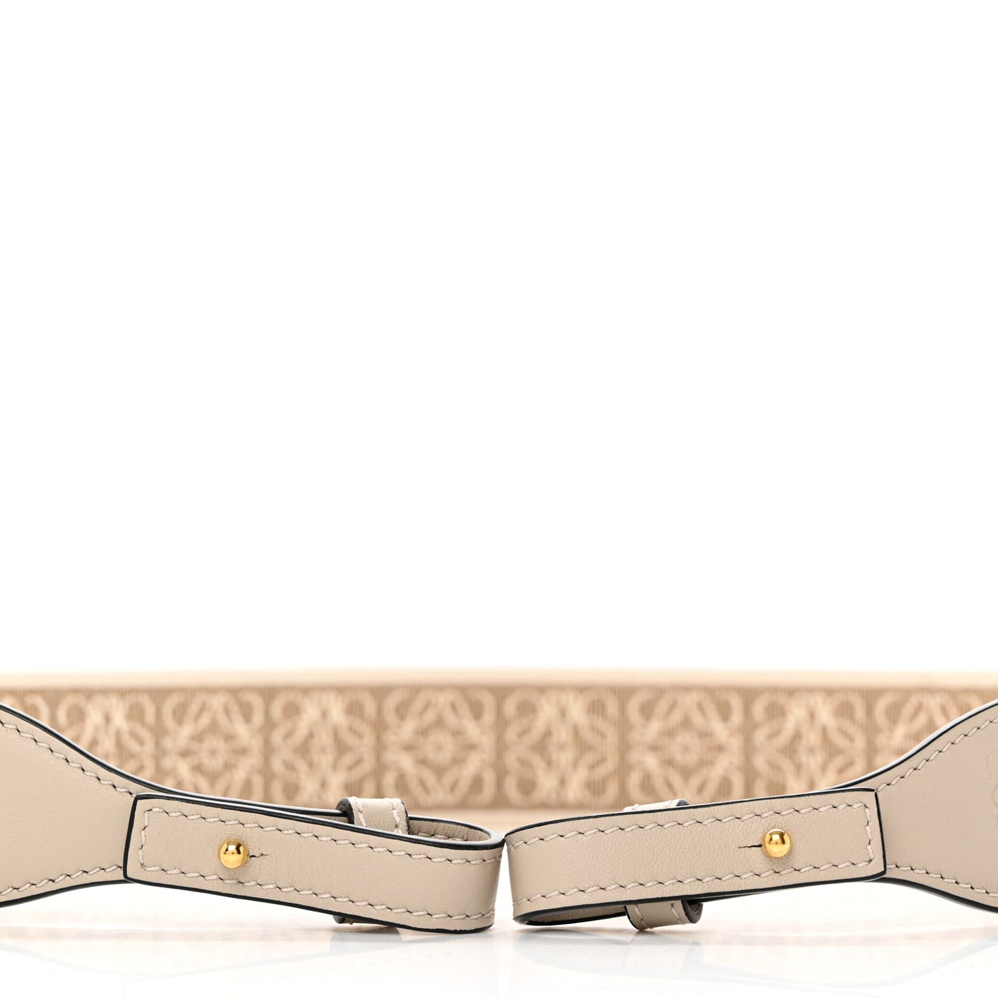 Calfskin Jacquard Anagram Strap Natural