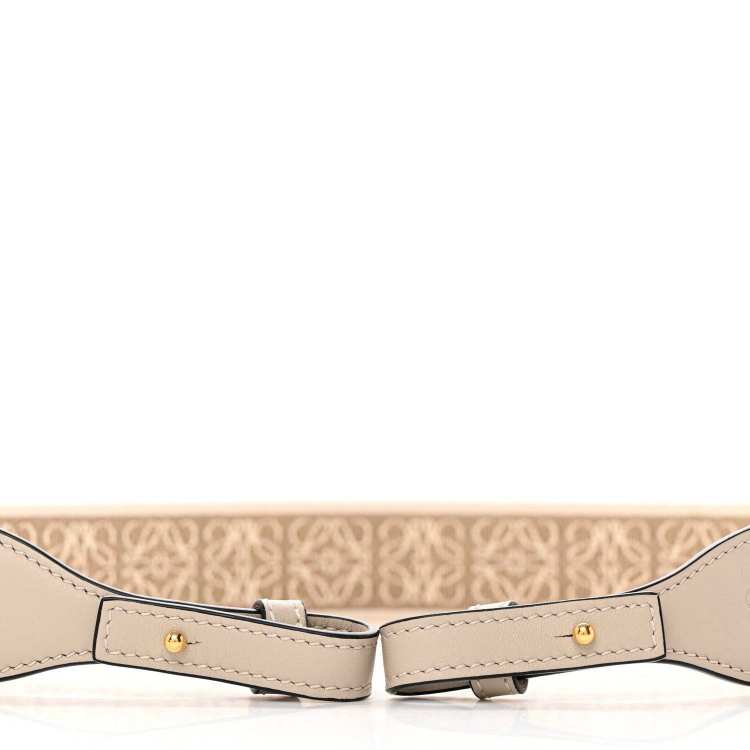 Loewe Calfskin Jacquard Anagram Strap Natural 3 of 7