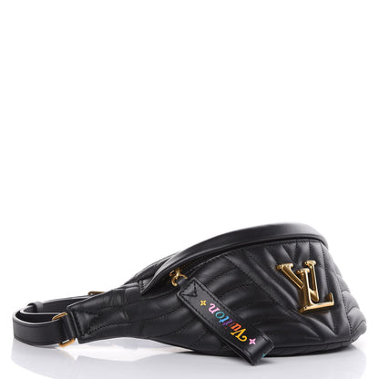 Louis Vuitton Monogram New Wave Bumbag Black 4 of 9
