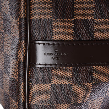Louis Vuitton Damier Ebene Speedy Bandouliere 25 7 of 10