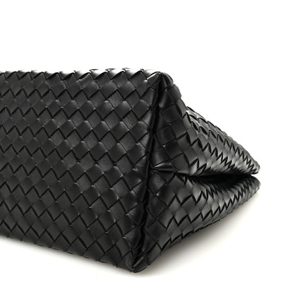 Bottega Veneta Nappa Intrecciato Large Andiamo Shoulder Bag Black 9 of 9