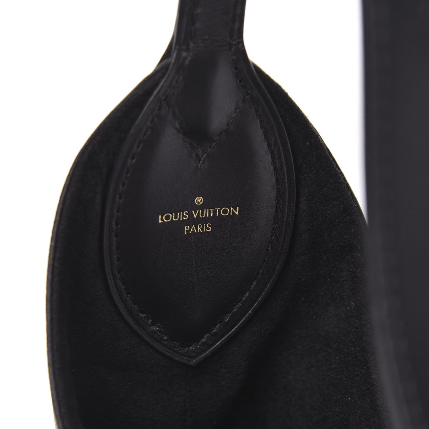 Monogram Flower Hobo Black
