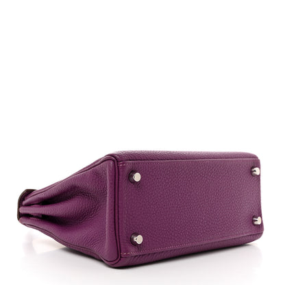 Hermes Togo Kelly Retourne 25 Anemone 4 of 19