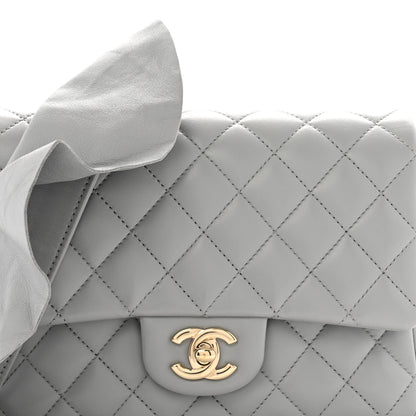 Chanel Calfskin Quilted Bolero De Chanel Flap Bag Grey 8 of 11