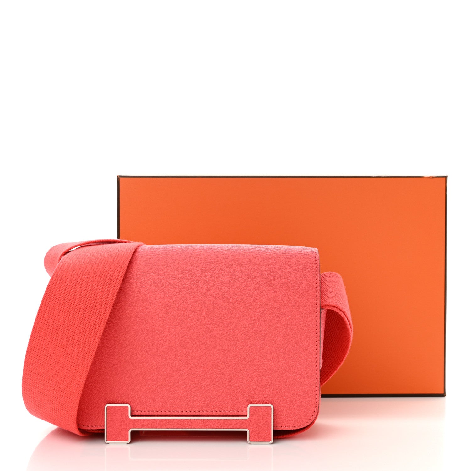 Hermes Chevre Mysore Geta Rose Texas 11 of 11