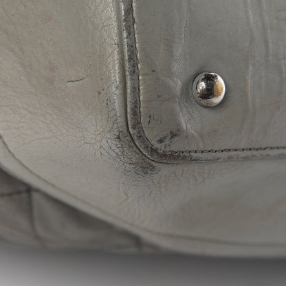 Chanel Iridescent Calfskin VIP Shopping Tote Grey 10 of 34