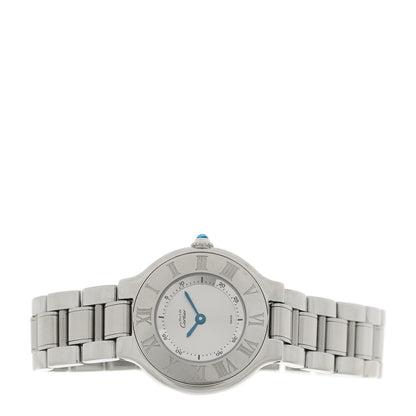 Cartier Stainless Steel 28mm Must De 21 Quartz Watch 2 of 4