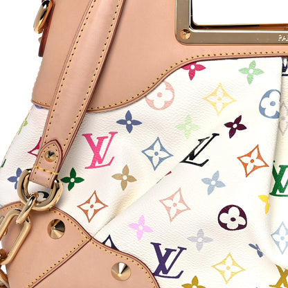Louis Vuitton Monogram Multicolor Judy MM White 8 of 10