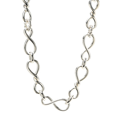 David Yurman Sterling Silver Continuance Chain Necklace 1 of 5