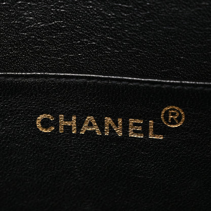 Chanel Patent Quilted Briefcase Laptop Bag Black 6 of 11