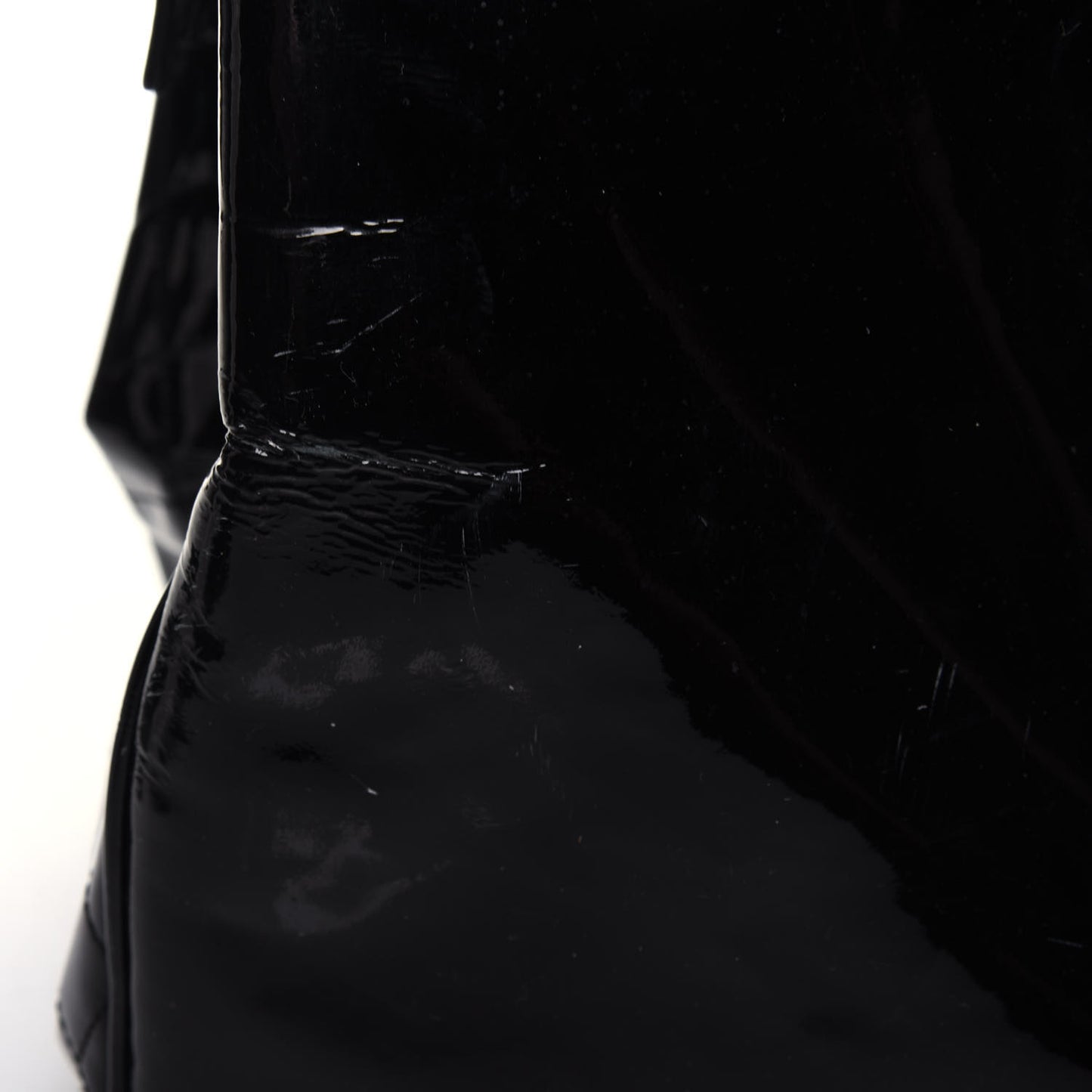 Vinyl XL Lipstick Tote Black