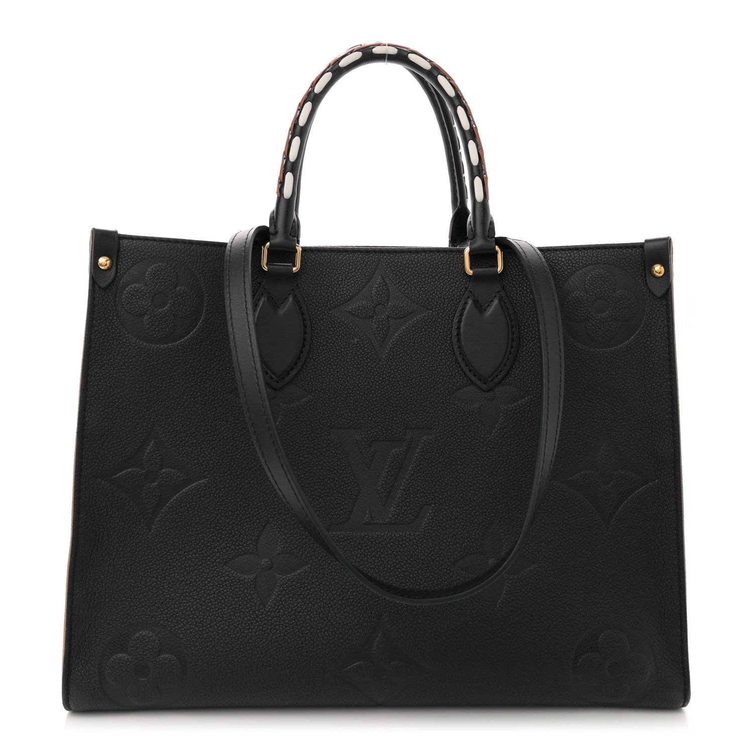 Louis Vuitton Empreinte Monogram Giant Wild At Heart Onthego MM Black 1 of 10