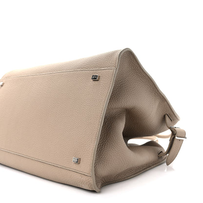 The Row Matte Grained Calfskin Soft Margaux 15 Dark Taupe 7 of 8