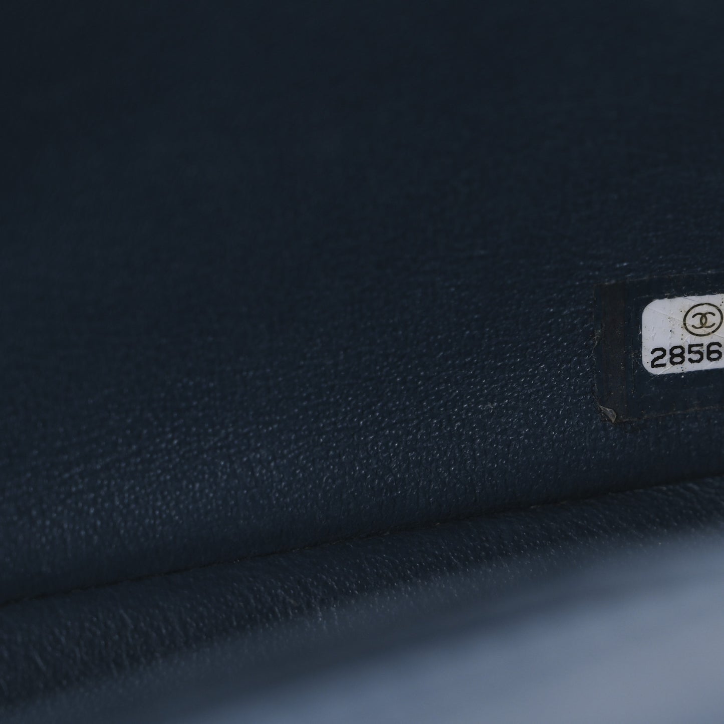 Lambskin Quilted Mini Rectangular Flap Blue