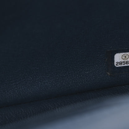 Chanel Lambskin Quilted Mini Rectangular Flap Blue 7 of 13