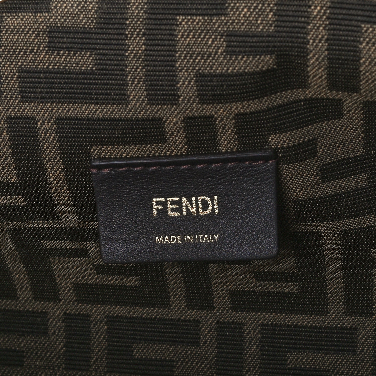 Fendi Shiny Nappa Small Fendi First Ebano 11 of 14