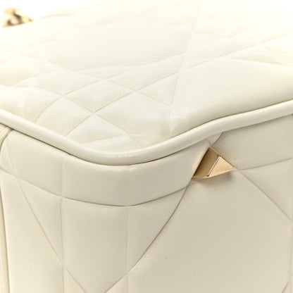 Christian Dior Calfskin Cannage Small The Lady 95.22 Ivory 12 of 14