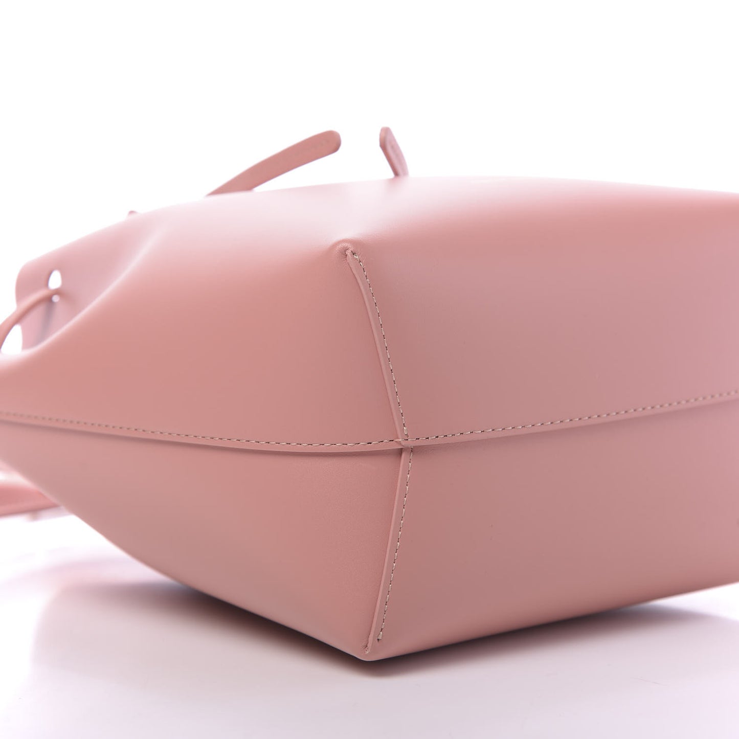 Calfskin Mini Bucket Bag Blush