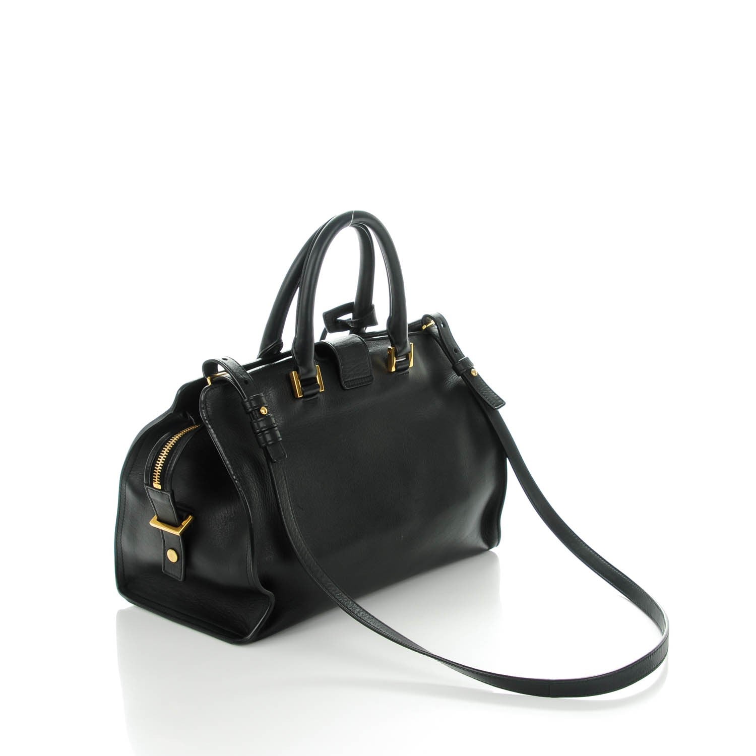 Saint Laurent Calfskin Small Classic Y Cabas Black 3 of 7