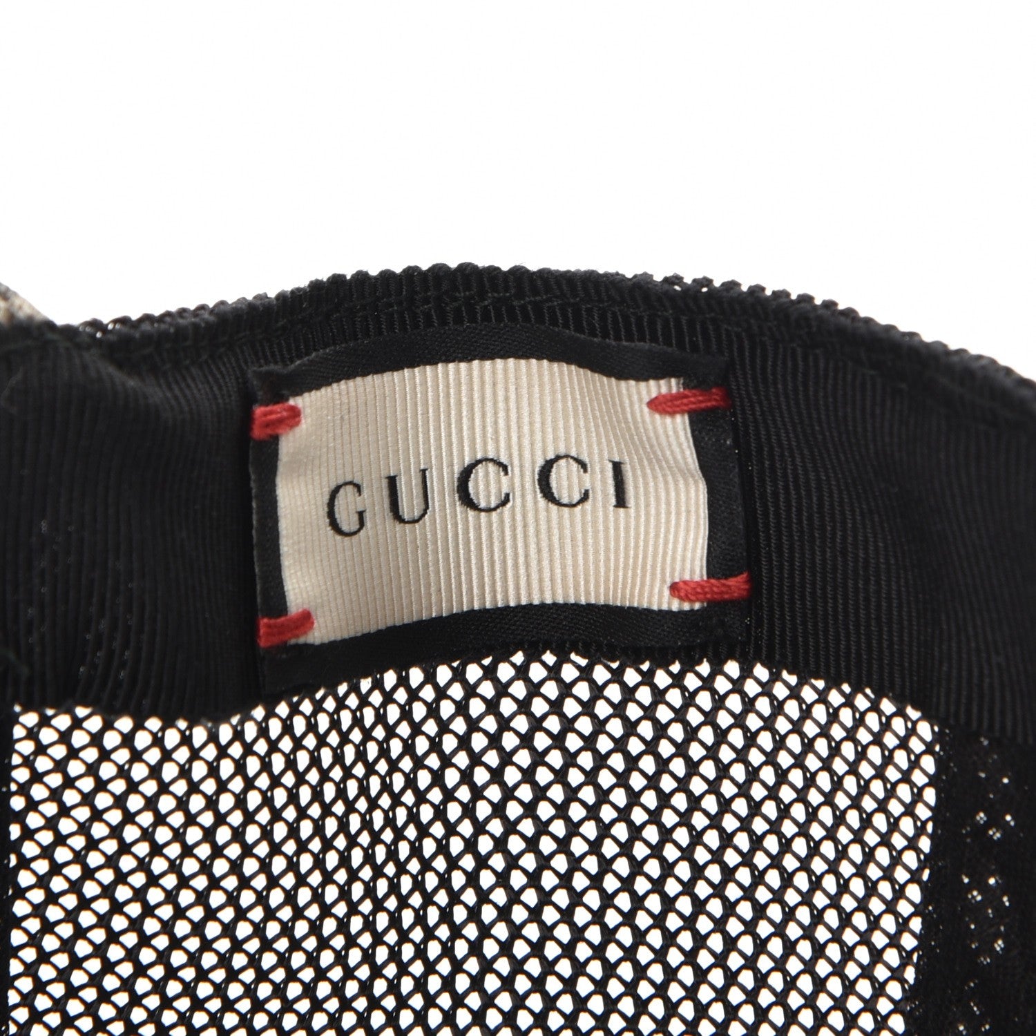 Gucci GG Supreme Monogram Kingsnake Baseball Hat M Beige Multicolor 6 of 11